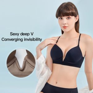 women's sexy u shaped low back bra