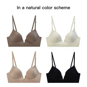 yumesilm women's sexy u shaped low back bra