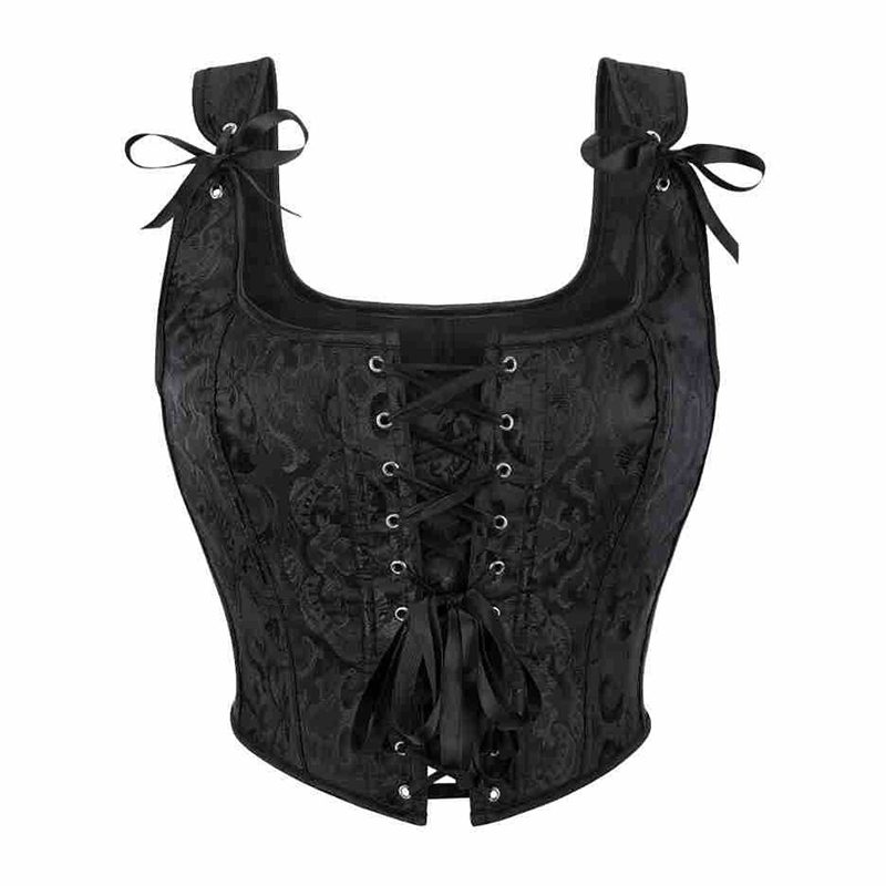 yumesilm vintage suspender corset