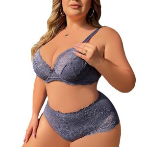 yumesilm women's plus size lingerie set