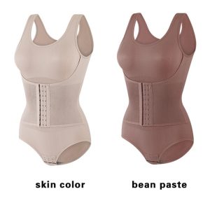 new double layer reinforced stretch sculpting body shaper