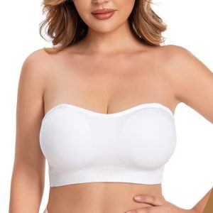 plus size one piece seamless non-slip silicone bra Yume Silm