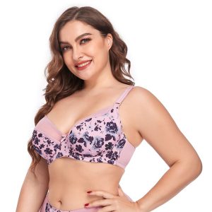 yumesilm Summer Ultra-Thin Lace Flower Plus Size Underwear for Women