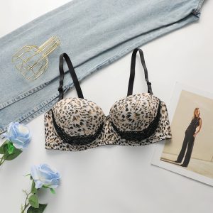 Wholesale sexy leopard print plus size lingerie for women