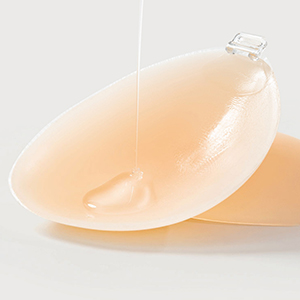 Hypoallergenic and non-irritating water-sensitive bio-gel silicone sticky bra
