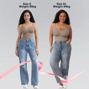 high quality seamless encrypted camisole shapewear bodysuit