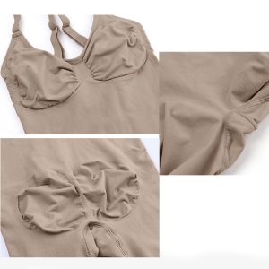 high quality seamless encrypted camisole shapewear bodysuit details