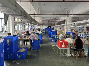 shapewear manufacturer factory scale display