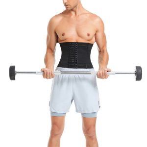 lightweight mesh waist trainer for men