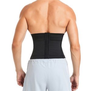 lightweight mesh waist trainer for men
