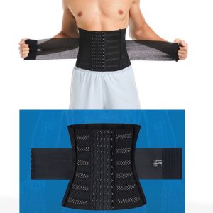 lightweight mesh waist trainer for men