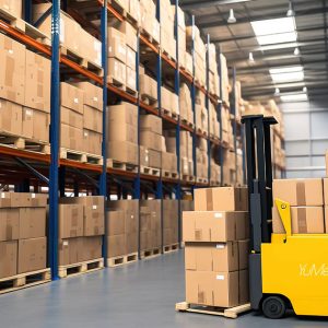 Well-organized inventory, ready for global delivery anytime