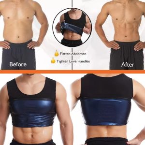 men’s sauna vest sweat body shaper for weight loss