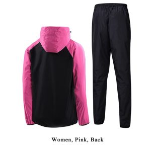 women new unisex windproof & durable sweat sauna fitness set