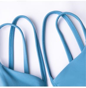 Wholesale Women's Double Strap Sexy Thin Straps Breathable V Neck Yoga Bra 10 wholesale women's double strap sexy thin straps breathable v neck yoga bra