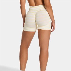 women's high waist yoga shorts yumesilm